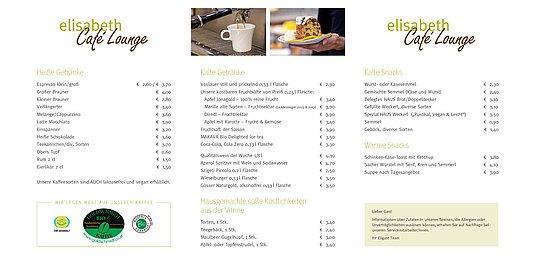 Cafè Lounge Elisabeth Wien