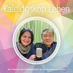 Podcast-Cover mit Agnes Retschitzegger und Lui Chan