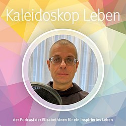 Podcast-Cover mit Br. Stefan Kitzmüller 