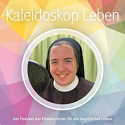 Podcast-Cover mit Sr. Helena Fürst 