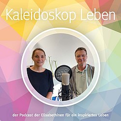 Podcast-Cover mit Dr.in Barbara Rechberger und Dr. Herwig Marckhgott
