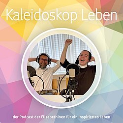 Podcast-Cover mit Michael Etlinger und Sr. Helena Fürst