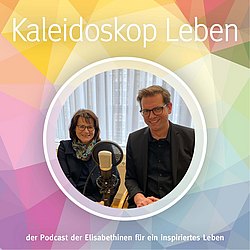 Podcast-Cover mit Mag. Renate Schraml und DI Markus Hiden