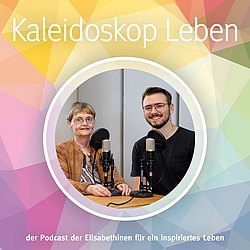 Podcast-Cover mit Hedwig Kasparu und Alexander Hovorka